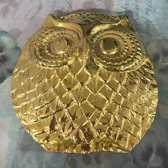 Accessories | Price Drop Retro Huge Chunky Vintage Gold Owl  display picture 1